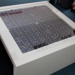 aufgebauter Tisch