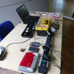Testaufbau zur Hausautomation mit Arduino