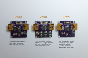 Übersicht MySemi-ICs
