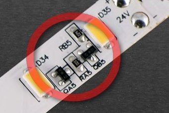 Treiber für Konstantstrom auf LED-Streifen