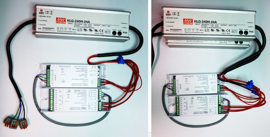LED Repeater Anschluss