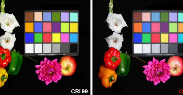 Vergleich Farbqualität bei LED