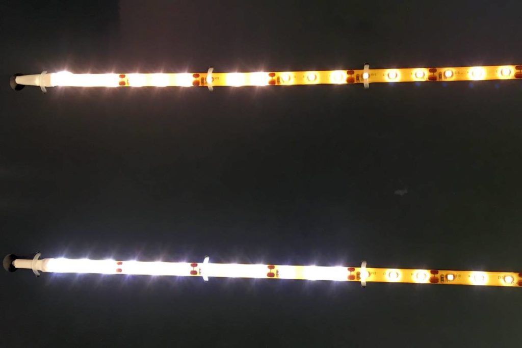 LED-Ausfälle und Defekte bei LED-Streifen direkt auf Holz oder Gipskarton geklebt