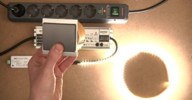 LED-Streifen mit Wand-Dimmer regeln